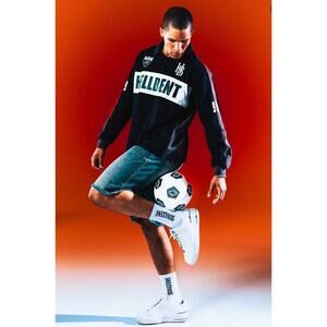 Hellbent Records Merch Good music for bad people Jersey collared Long Sleeve